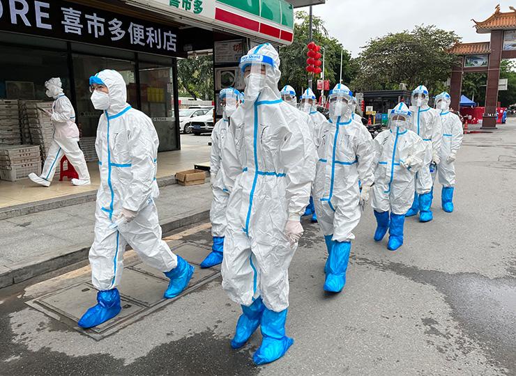 集团党员助力广州疫情封控区，筑牢抗疫“长城”